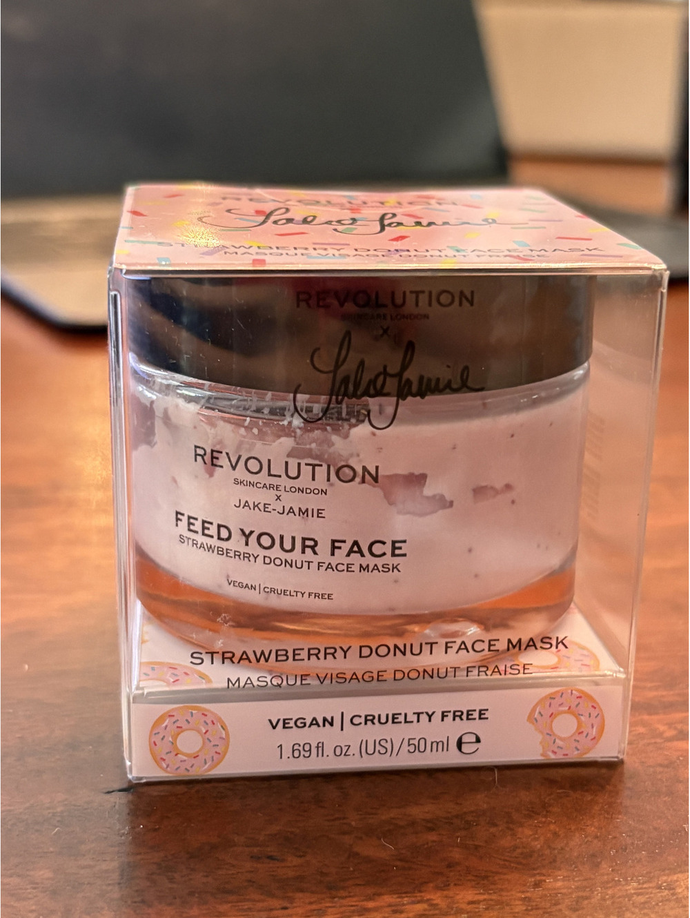 Revolution x Tasty Feed Your Face Strawberry Donut Face Mask
